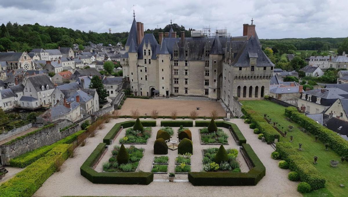 Вилла Le Petit Prieure Ланже Экстерьер фото